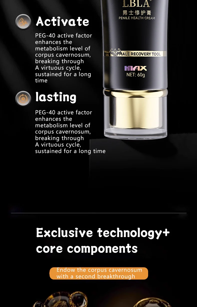 LBLA Platinum Repair Cream 10th Generation Repairing male corpora cavernosa, increasing size and girth - Image 11