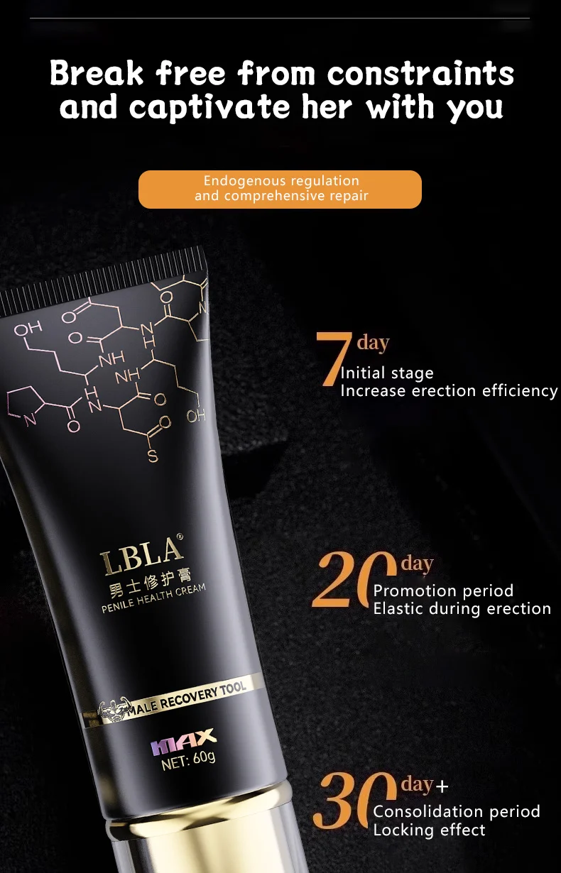 LBLA Platinum Repair Cream 10th Generation Repairing male corpora cavernosa, increasing size and girth - Image 14
