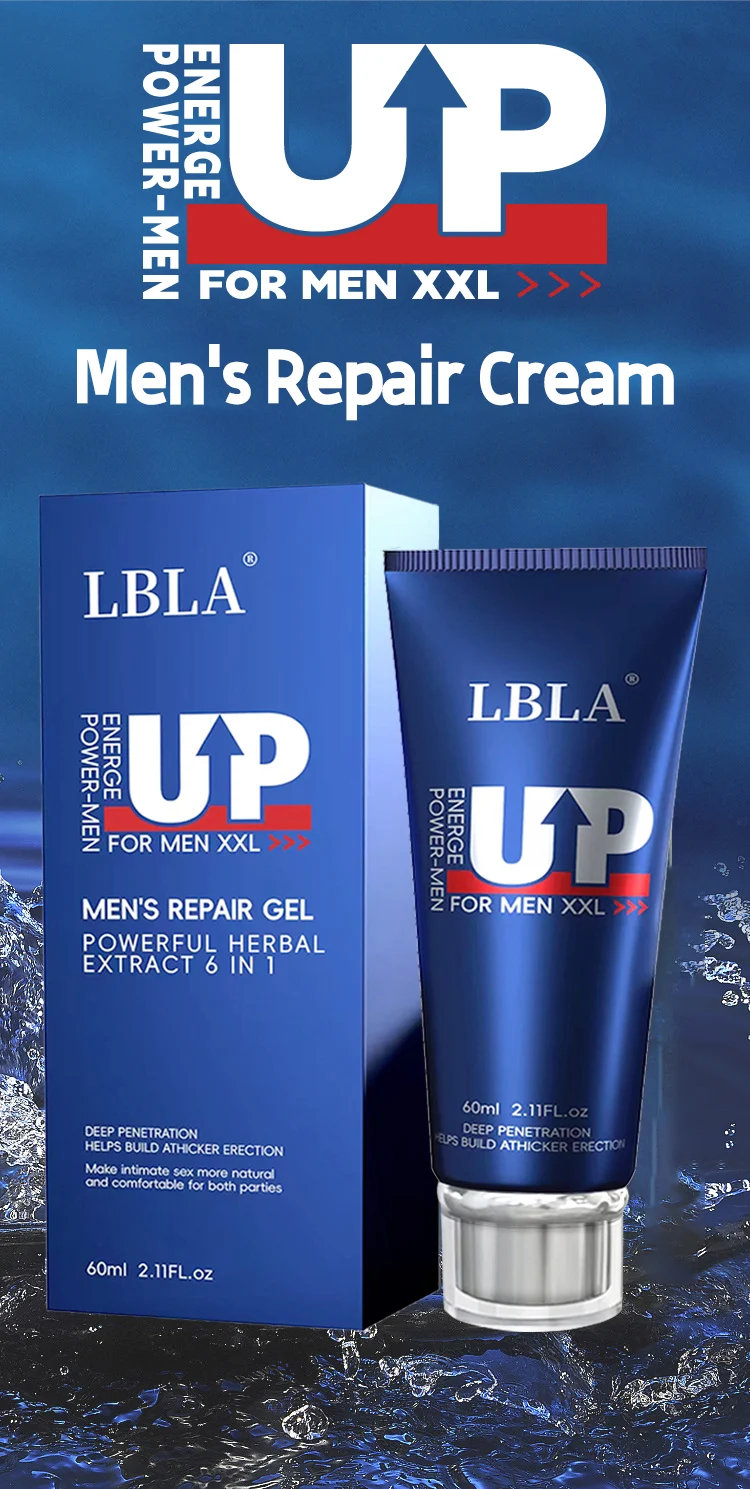 LBLA Blue UP Men's Repair Cream Repairing male corpora cavernosa, increasing size and girth,rose fragrance - Image 13