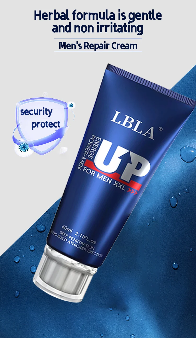 LBLA Blue UP Men's Repair Cream Repairing male corpora cavernosa, increasing size and girth,rose fragrance - Image 12