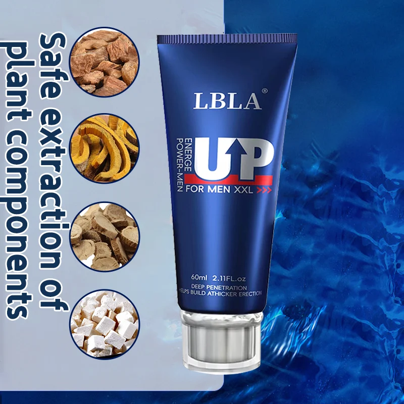 LBLA Blue UP Men's Repair Cream Repairing male corpora cavernosa, increasing size and girth,rose fragrance - Image 4